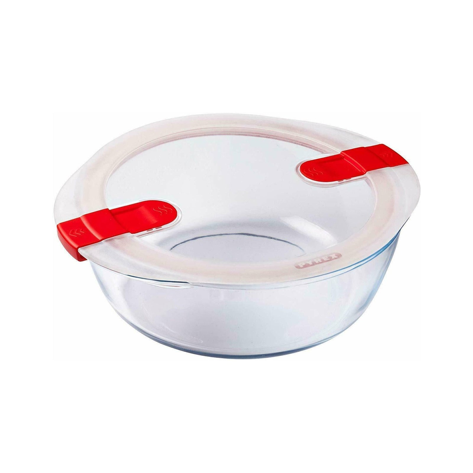 PY 208PH00 RND DISH 26X23+LID PYREX